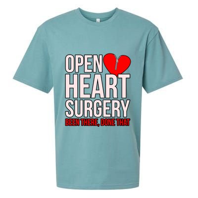 Open Heart Surgery Heart Disease Awareness Survivor Graphic Gift Sueded Cloud Jersey T-Shirt