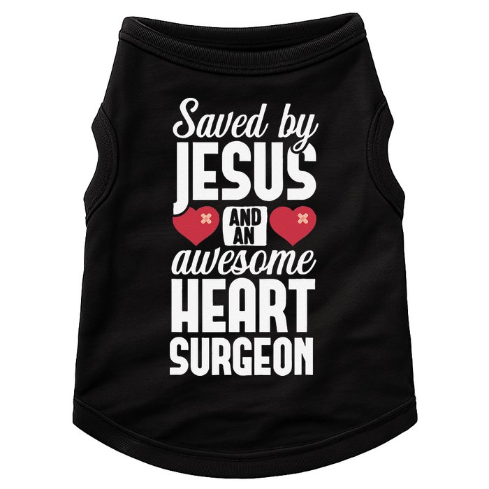 Open Heart Surgery Survivor Jesus Bypass Recovery Doggie Tank