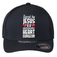 Open Heart Surgery Survivor Jesus Bypass Recovery Flexfit Unipanel Trucker Cap