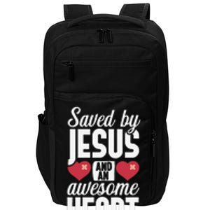 Open Heart Surgery Survivor Jesus Bypass Recovery Impact Tech Backpack