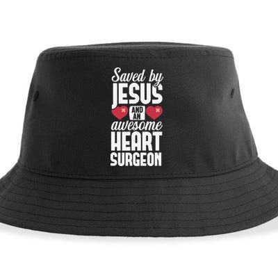 Open Heart Surgery Survivor Jesus Bypass Recovery Sustainable Bucket Hat