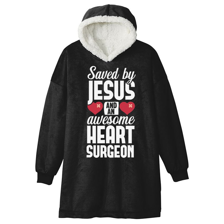 Open Heart Surgery Survivor Jesus Bypass Recovery Hooded Wearable Blanket