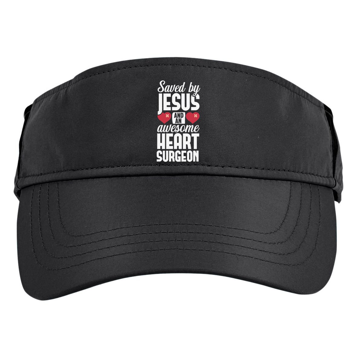 Open Heart Surgery Survivor Jesus Bypass Recovery Adult Drive Performance Visor