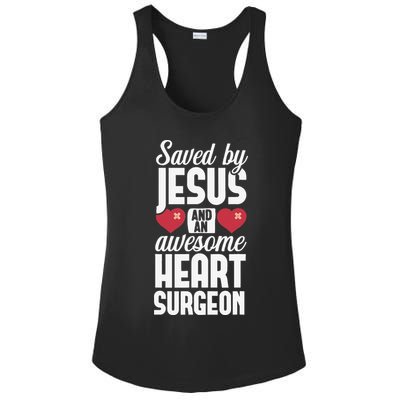 Open Heart Surgery Survivor Jesus Bypass Recovery Ladies PosiCharge Competitor Racerback Tank