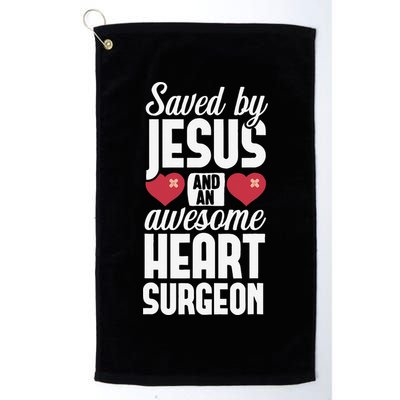 Open Heart Surgery Survivor Jesus Bypass Recovery Golf Towel