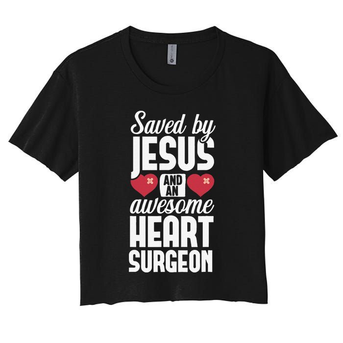 Open Heart Surgery Survivor Jesus Bypass Recovery Crop Top