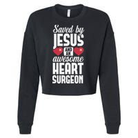 Open Heart Surgery Survivor Jesus Bypass Recovery Cropped Pullover Crew