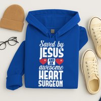 Open Heart Surgery Survivor Jesus Bypass Recovery Hoodie