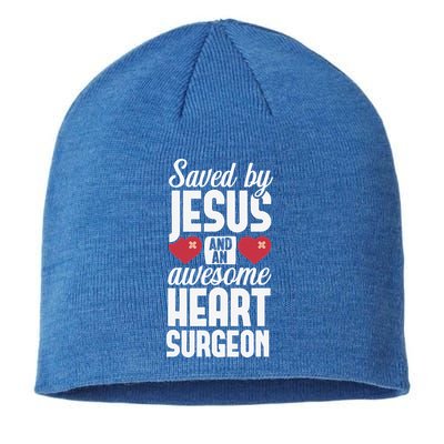Open Heart Surgery Survivor Jesus Bypass Recovery Sustainable Beanie