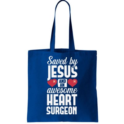 Open Heart Surgery Survivor Jesus Bypass Recovery Tote Bag