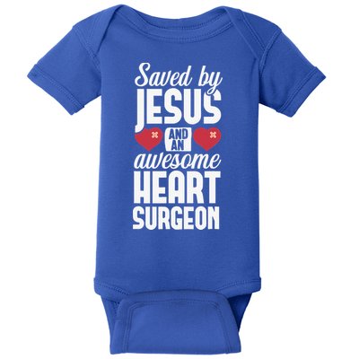 Open Heart Surgery Survivor Jesus Bypass Recovery Baby Bodysuit