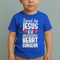 Open Heart Surgery Survivor Jesus Bypass Recovery Toddler T-Shirt