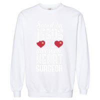Open Heart Surgery Survivor Jesus Bypass Recovery Garment-Dyed Sweatshirt
