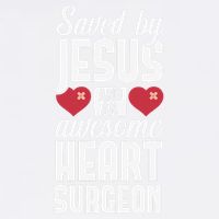 Open Heart Surgery Survivor Jesus Bypass Recovery Garment-Dyed Sweatshirt