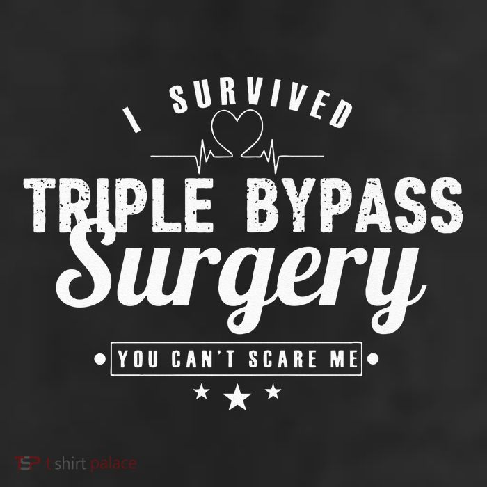 Open Heart Surgery Recovery Apparel I SURVIVED TRIPLE BYPASS Adult Drive Performance Visor