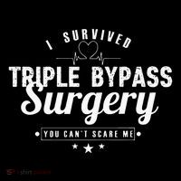 Open Heart Surgery Recovery Apparel I SURVIVED TRIPLE BYPASS Toddler Sweatshirt