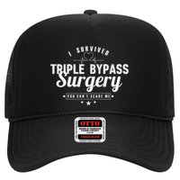 Open Heart Surgery Recovery Apparel I SURVIVED TRIPLE BYPASS Hat
