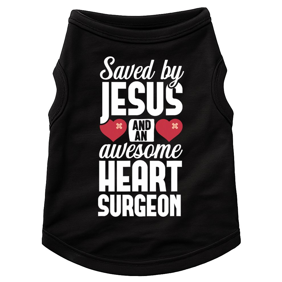 Open Heart Surgery Survivor Jesus Bypass Recovery Doggie Tank