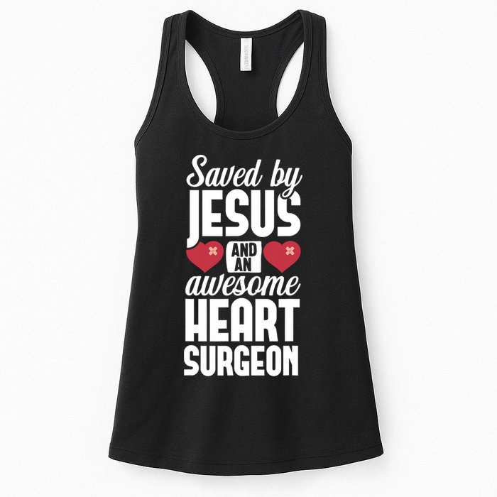 Open Heart Surgery Survivor Jesus Bypass Recovery Womens Tank Top