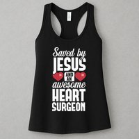 Open Heart Surgery Survivor Jesus Bypass Recovery Womens Tank Top