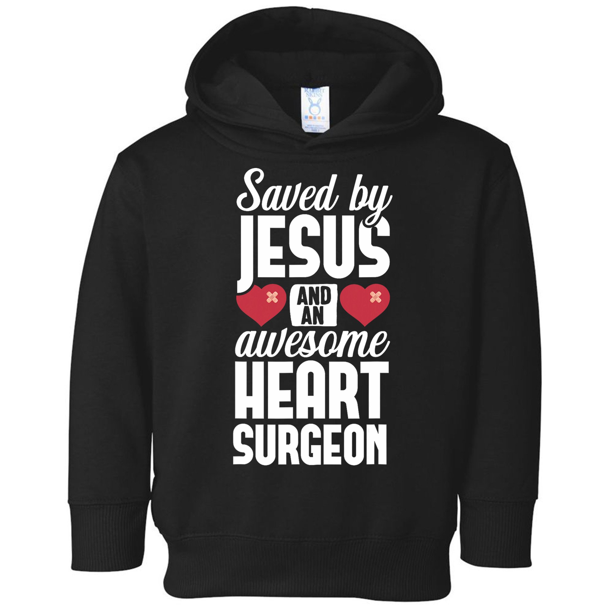 Open Heart Surgery Survivor Jesus Bypass Recovery Toddler Hoodie