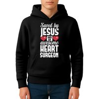 Open Heart Surgery Survivor Jesus Bypass Recovery Kids Hoodie
