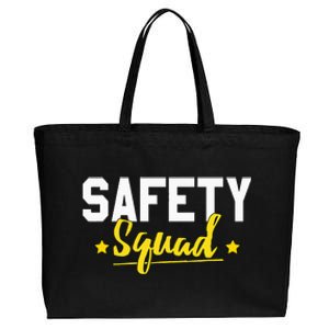 Occupational Health Safety Officer Manager Supervisor Squad Cotton Canvas Jumbo Tote