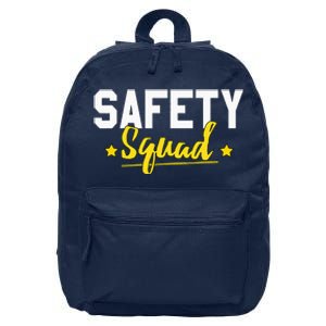 Occupational Health Safety Officer Manager Supervisor Squad 16 in Basic Backpack