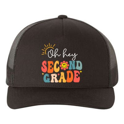 Oh Hey Second Grade Teacher Student 2nd Grade Back To School Yupoong Adult 5-Panel Trucker Hat