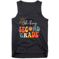 Oh Hey Second Grade Teacher Student 2nd Grade Back To School Tank Top