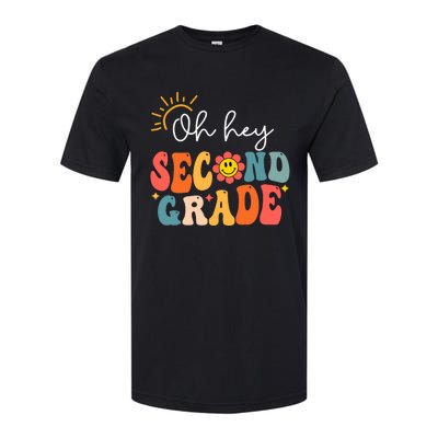 Oh Hey Second Grade Teacher Student 2nd Grade Back To School Softstyle CVC T-Shirt