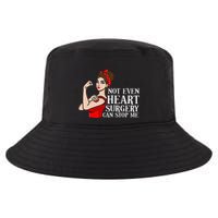 Open Heart Surgery Not Even Heart Surgery Can Stop Me Cool Comfort Performance Bucket Hat