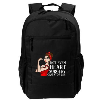 Open Heart Surgery Not Even Heart Surgery Can Stop Me Backpack