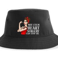 Open Heart Surgery Not Even Heart Surgery Can Stop Me Sustainable Bucket Hat