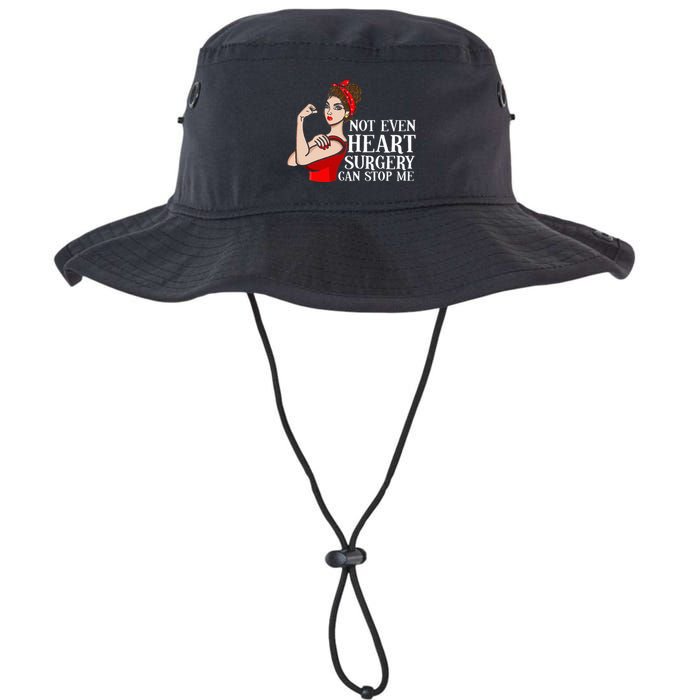 Open Heart Surgery Not Even Heart Surgery Can Stop Me Bucket Hat