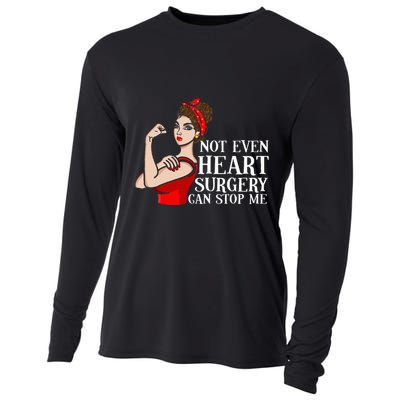 Open Heart Surgery Not Even Heart Surgery Can Stop Me Cooling Performance Long Sleeve Crew