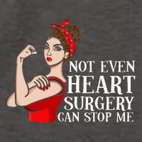 Open Heart Surgery Not Even Heart Surgery Can Stop Me Vector Backpack