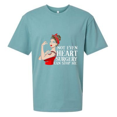 Open Heart Surgery Not Even Heart Surgery Can Stop Me Sueded Cloud Jersey T-Shirt