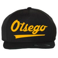 Otsego High School Vintage Swoosh Wool Snapback Cap