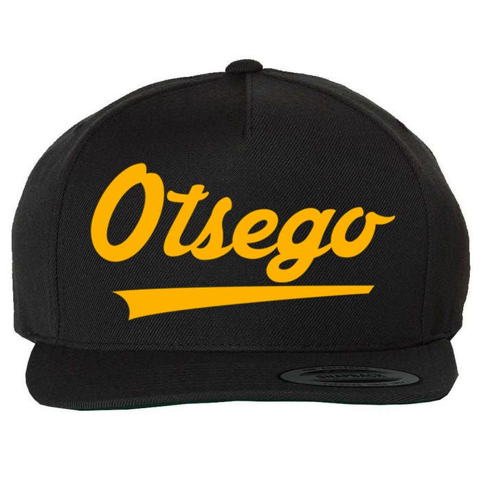 Otsego High School Vintage Swoosh Wool Snapback Cap