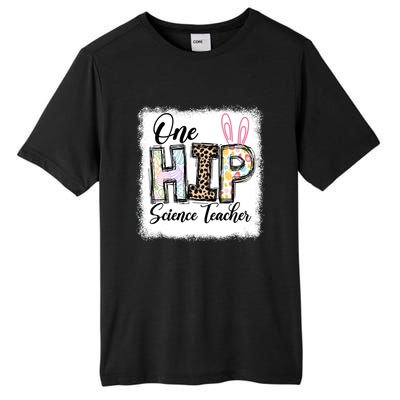 One Hip Science Teacher Leopard Teacher Easter Day Gift Tall Fusion ChromaSoft Performance T-Shirt