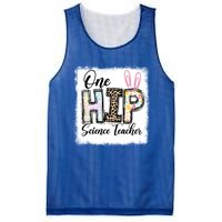 One Hip Science Teacher Leopard Teacher Easter Day Gift Mesh Reversible Basketball Jersey Tank