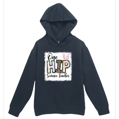 One Hip Science Teacher Leopard Teacher Easter Day Gift Urban Pullover Hoodie