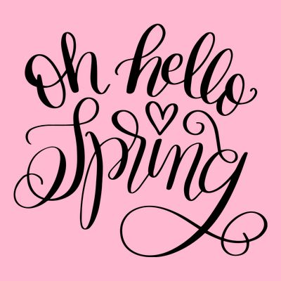 Oh Hello Spring Quote T-Shirt