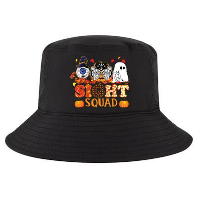 Optometrist Halloween Sight Squad Witch Pumpkin Optician Cool Comfort Performance Bucket Hat