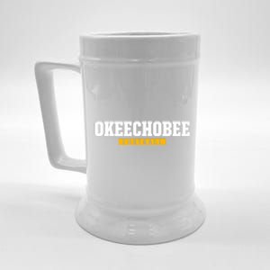 Okeechobee High School Football Hs Beer Stein