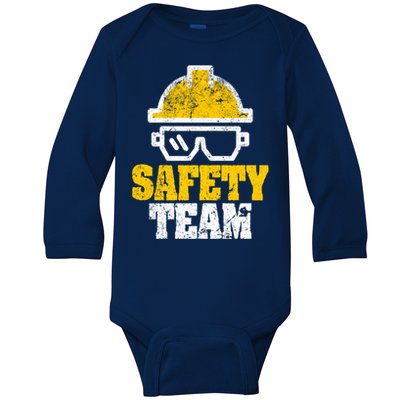 Occupational Health Safety Officer Ager Supervisor Cute Gift Baby Long Sleeve Bodysuit