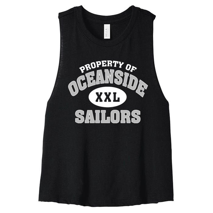 Oceanside High School Women's Racerback Cropped Tank