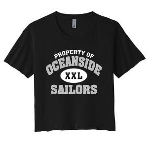 Oceanside High School Women's Crop Top Tee