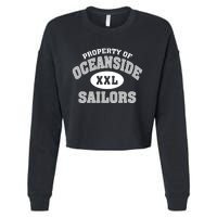 Oceanside High School Cropped Pullover Crew